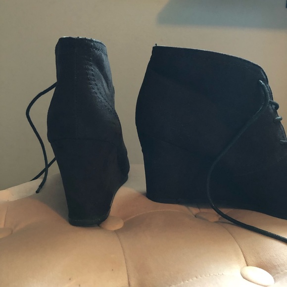 lace up wedges - Picture 4 of 6